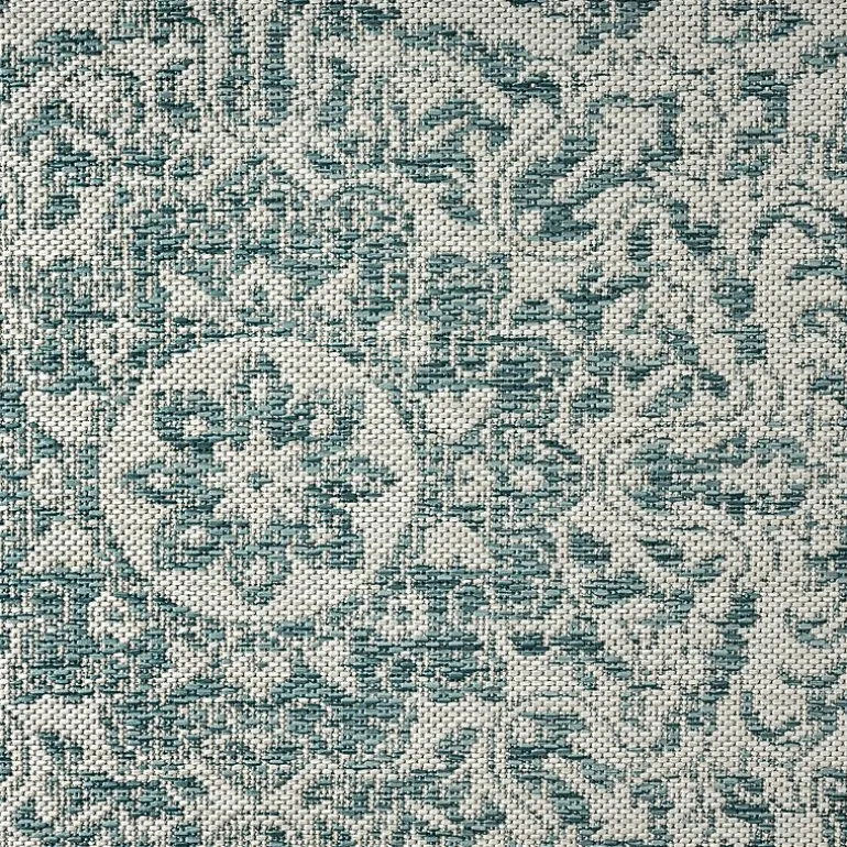 Nicole Miller Country Azalea Medallion UV Protection Washable Outdoor Rectangular Area Rug