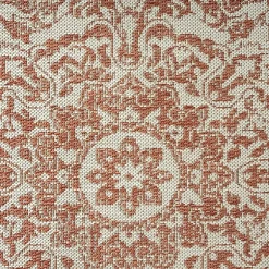Nicole Miller Country Azalea Medallion UV Protection Washable Outdoor Rectangular Area Rug