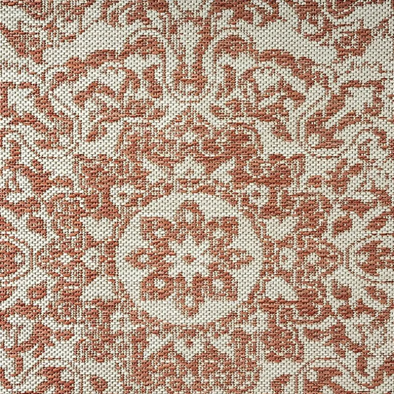 Nicole Miller Country Azalea Medallion UV Protection Washable Outdoor Rectangular Area Rug