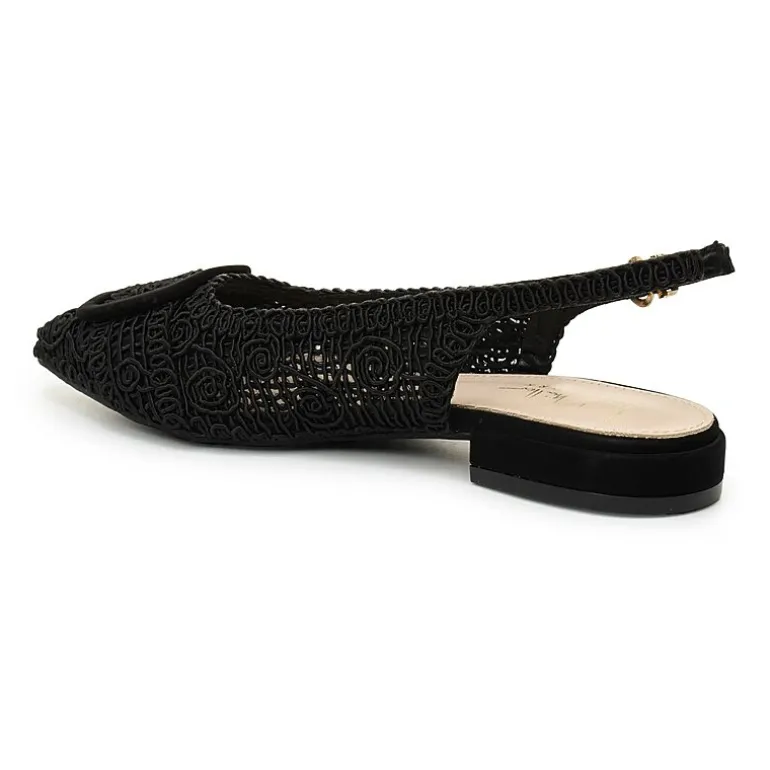 Nicole Miller Malky Sling Back Womens Pointed Closed Toe Slip-On Shoe