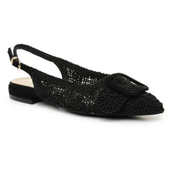 Nicole Miller Malky Sling Back Womens Pointed Closed Toe Slip-On Shoe