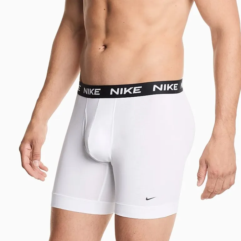 Nike All Day Cotton Stretch Mens 3 Pack Boxer Briefs Ke1310-001
