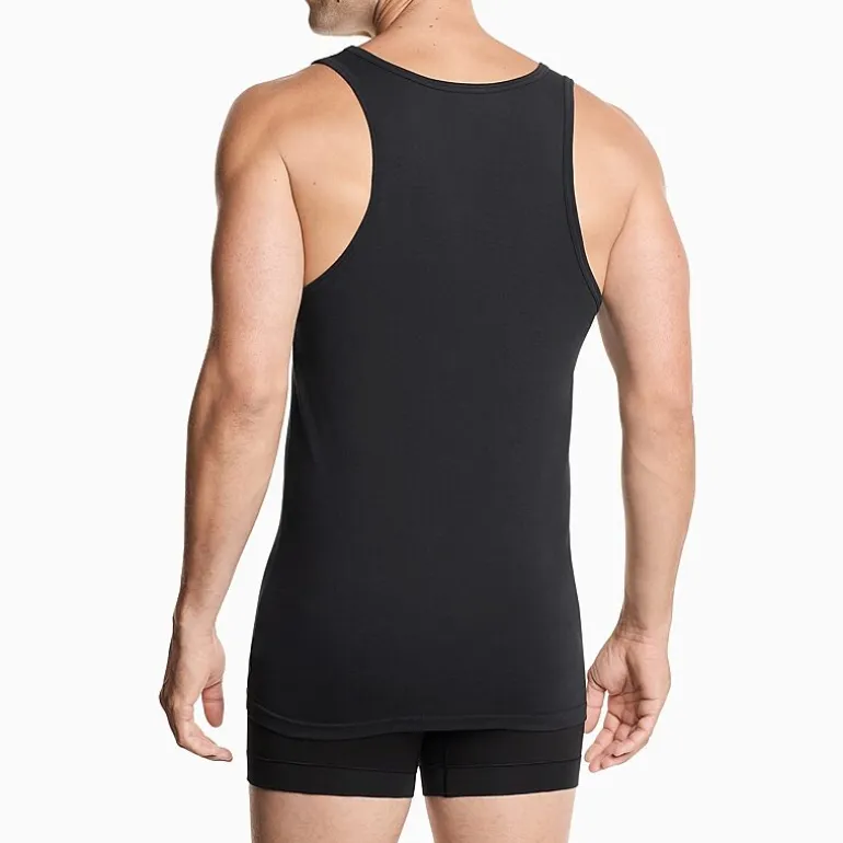 Nike All Day Cotton Stretch Mens U Neck Sleeveless 2 Pack Tank