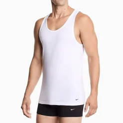 Nike All Day Cotton Stretch Mens U Neck Sleeveless 2 Pack Tank