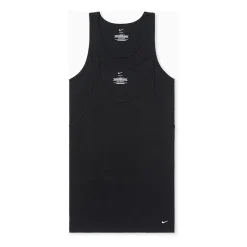 Nike All Day Cotton Stretch Mens U Neck Sleeveless 2 Pack Tank