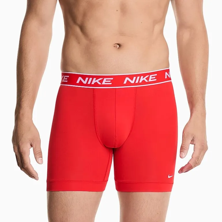 Nike All Day Microfiber Stretch Mens 3 Pack Boxer Briefs Ke1306-001
