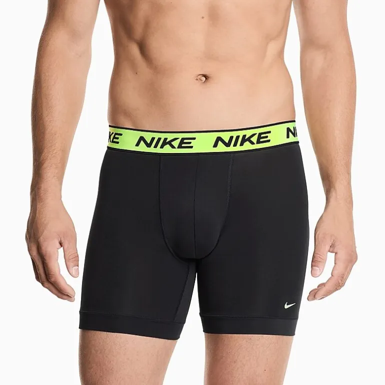 Nike All Day Microfiber Stretch Mens 3 Pack Boxer Briefs Ke1306-001