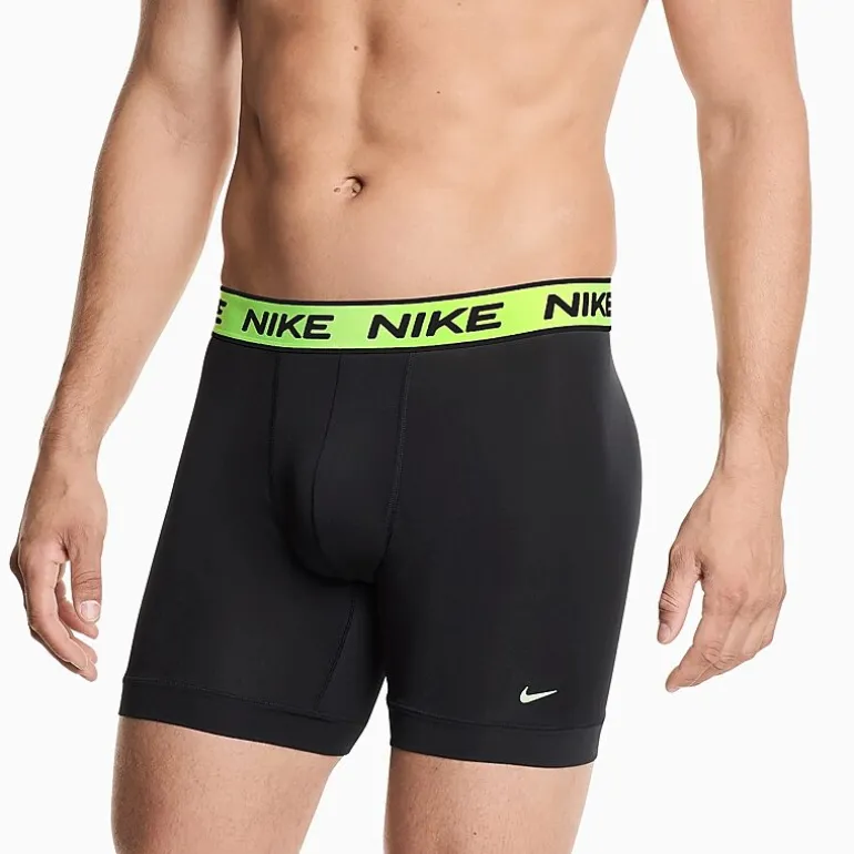 Nike All Day Microfiber Stretch Mens 3 Pack Boxer Briefs Ke1306-001