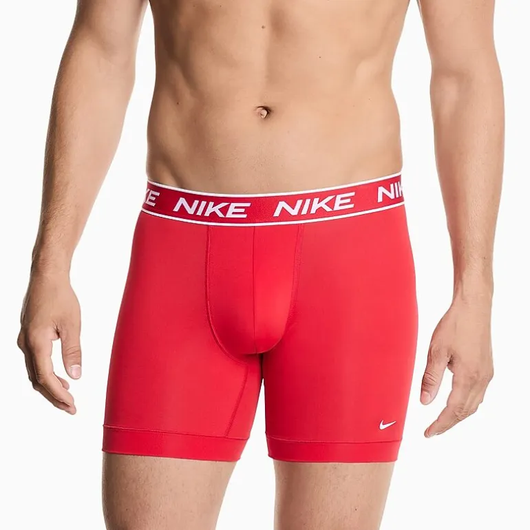 Nike All Day Microfiber Stretch Mens 3 Pack Boxer Briefs Ke1306-001