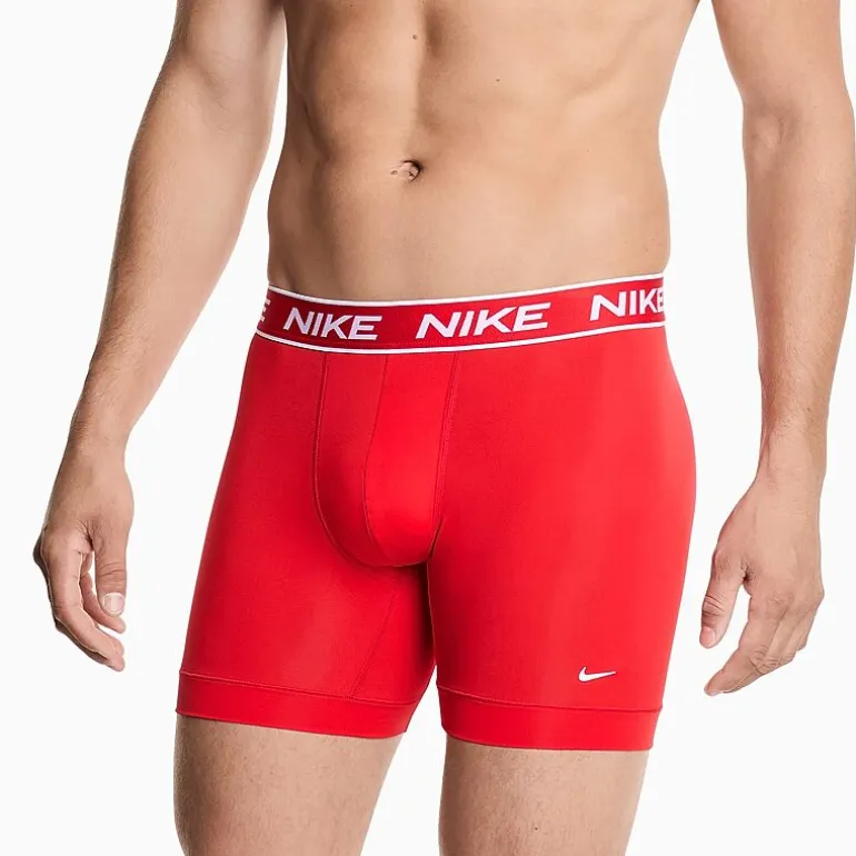 Nike All Day Microfiber Stretch Mens 3 Pack Boxer Briefs Ke1306-001