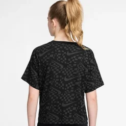Nike Big Kid Girls Crew Neck Short Sleeve Regular Fit Graphic T-Shirt