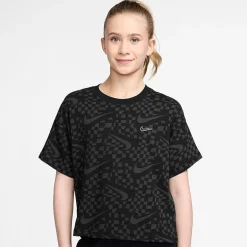 Nike Big Kid Girls Crew Neck Short Sleeve Regular Fit Graphic T-Shirt