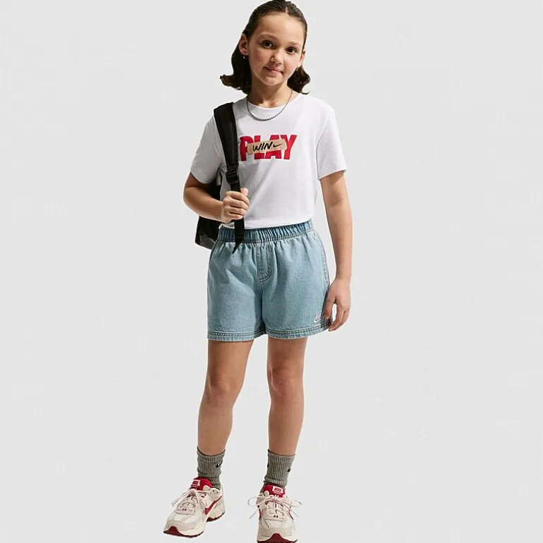 Nike Big Kid Unisex Crew Neck Short Sleeve Regular Fit Graphic T-Shirt