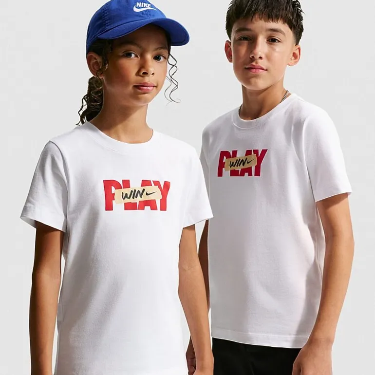 Nike Big Kid Unisex Crew Neck Short Sleeve Regular Fit Graphic T-Shirt