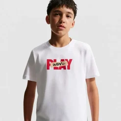 Nike Big Kid Unisex Crew Neck Short Sleeve Regular Fit Graphic T-Shirt