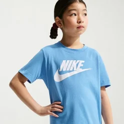 Nike Big Kid Unisex Crew Neck Short Sleeve Regular Fit Graphic T-Shirt