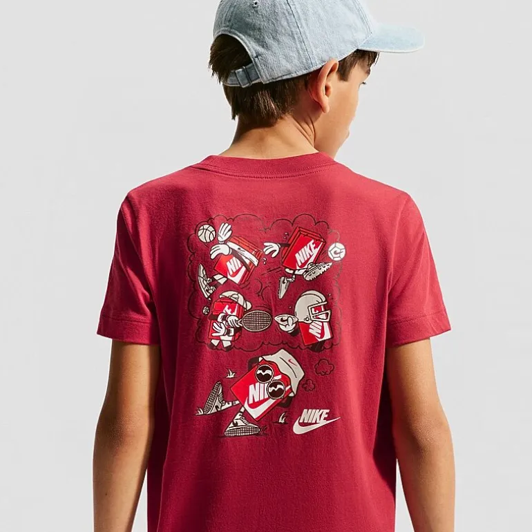 Nike Big Kid Unisex Crew Neck Short Sleeve Regular Fit Graphic T-Shirt