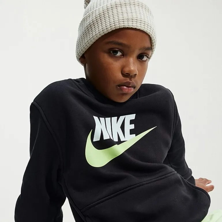 Nike Big Kid Unisex Long Sleeve Fleece Active Hoodie