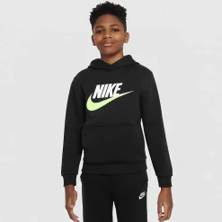 Nike Big Kid Unisex Long Sleeve Fleece Active Hoodie