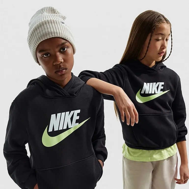 Nike Big Kid Unisex Long Sleeve Fleece Active Hoodie