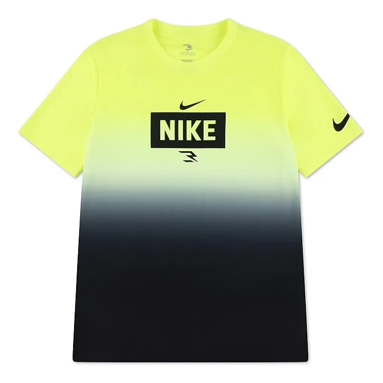 Nike 3BRAND by Russell Wilson Big Kid Boys Crew Neck Short Sleeve Regular Fit Graphic T-Shirt