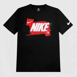 Nike 3BRAND by Russell Wilson Big Kid Boys Crew Neck Short Sleeve Regular Fit Graphic T-Shirt