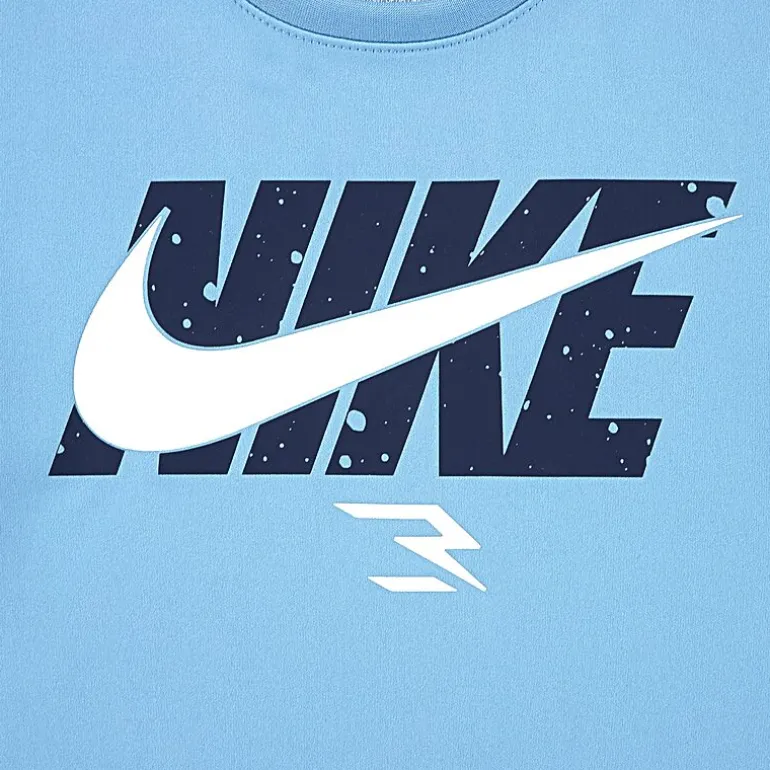 Nike 3BRAND by Russell Wilson Big Kid Boys Crew Neck Short Sleeve Regular Fit Graphic T-Shirt