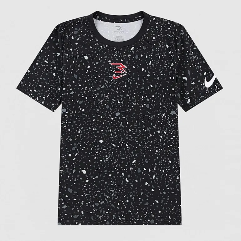Nike 3BRAND by Russell Wilson Big Kid Boys Crew Neck Short Sleeve Active T-Shirt