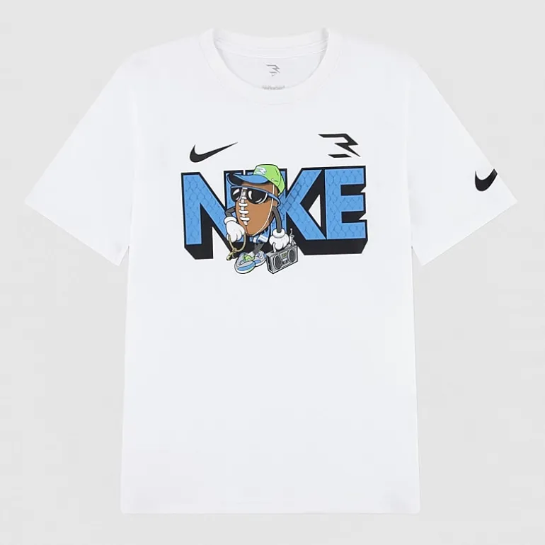 Nike 3BRAND by Russell Wilson Big Kid Boys Crew Neck Short Sleeve Regular Fit Graphic T-Shirt