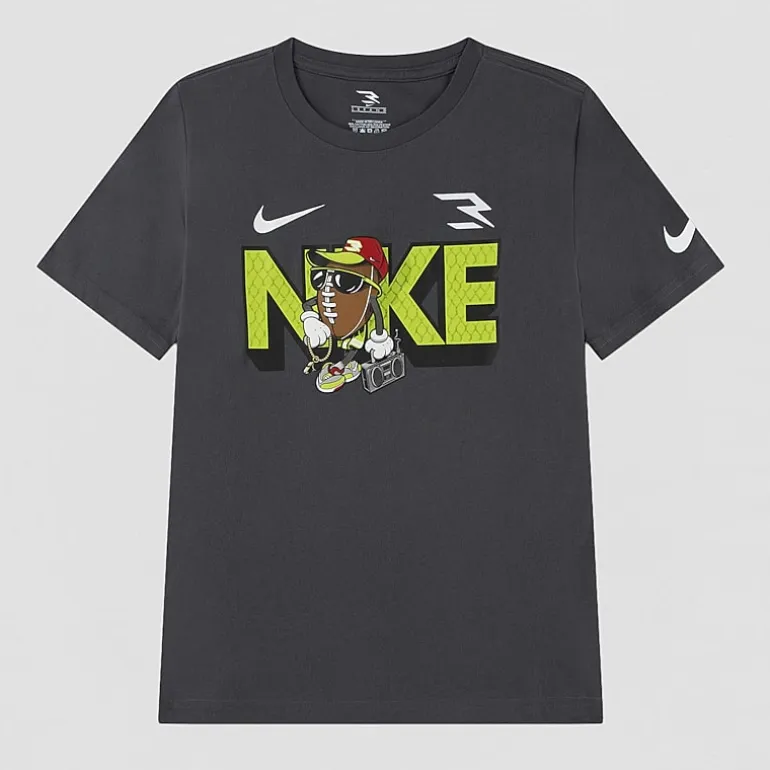 Nike 3BRAND by Russell Wilson Big Kid Boys Crew Neck Short Sleeve Regular Fit Graphic T-Shirt
