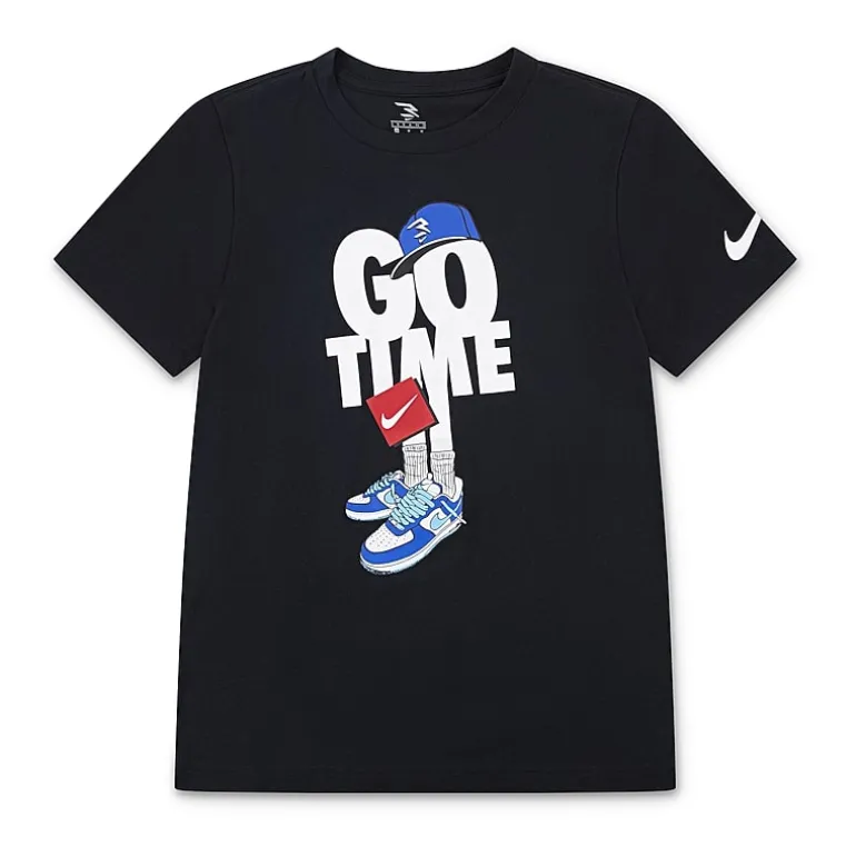 Nike 3BRAND by Russell Wilson Big Kid Boys Crew Neck Short Sleeve Regular Fit Graphic T-Shirt