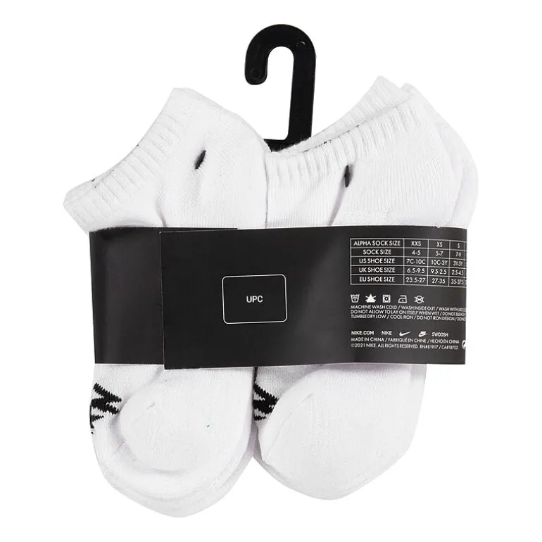 Nike 3BRAND by Russell Wilson Big Kid Boys Multi-Pack 6 Pair Low Cut Socks