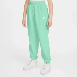 Nike Club Big Kid Girls Cuffed Loose Fit Fleece Jogger Pant