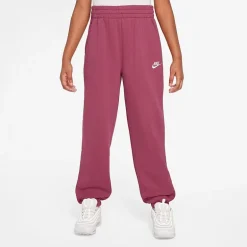 Nike Club Big Kid Girls Cuffed Loose Fit Fleece Jogger Pant