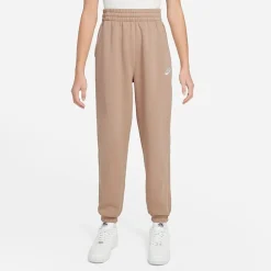 Nike Club Big Kid Girls Cuffed Loose Fit Fleece Jogger Pant