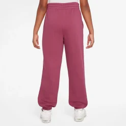 Nike Club Big Kid Girls Cuffed Loose Fit Fleece Jogger Pant
