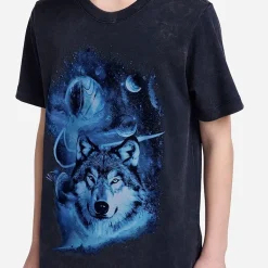 Nike Club Big Kid Unisex Crew Neck Short Sleeve Classic Fit Graphic T-Shirt