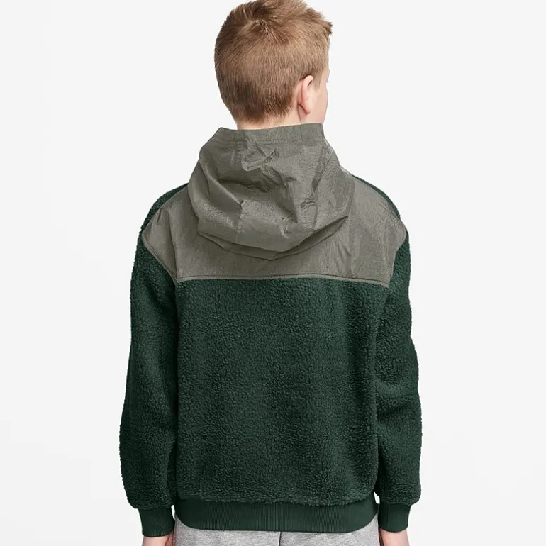 Nike Club Big Kid Unisex Long Sleeve Fleece Active Hoodie
