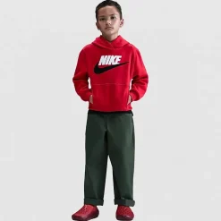 Nike Club Big Kid Unisex Long Sleeve Fleece Active Hoodie