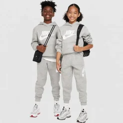 Nike Club Big Kid Unisex Long Sleeve Fleece Active Hoodie