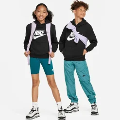 Nike Club Big Kid Unisex Long Sleeve Fleece Active Hoodie