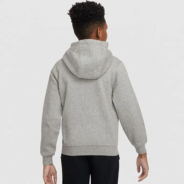 Nike Club Big Kid Unisex Long Sleeve Fleece Active Hoodie