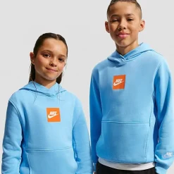 Nike Club Big Kid Unisex Long Sleeve Active Hoodie