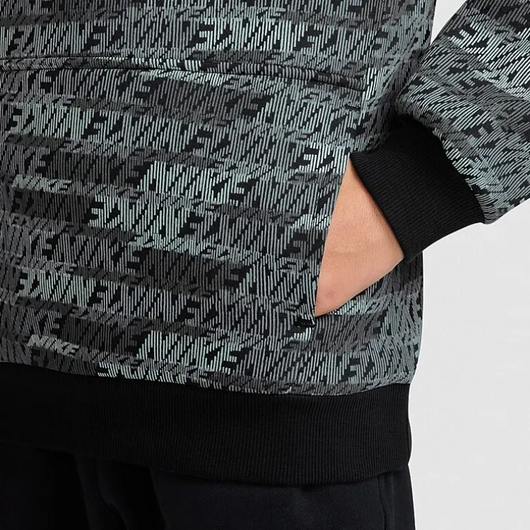 Nike Club Big Kid Unisex Long Sleeve Fleece Active Hoodie