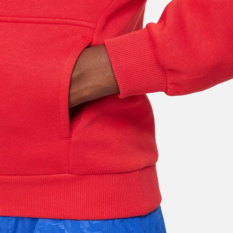 Nike Club Big Kid Unisex Long Sleeve Fleece Active Hoodie