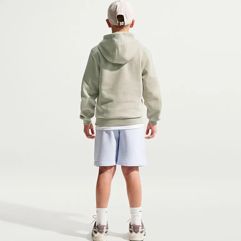 Nike Club Big Kid Unisex Long Sleeve Fleece Active Hoodie