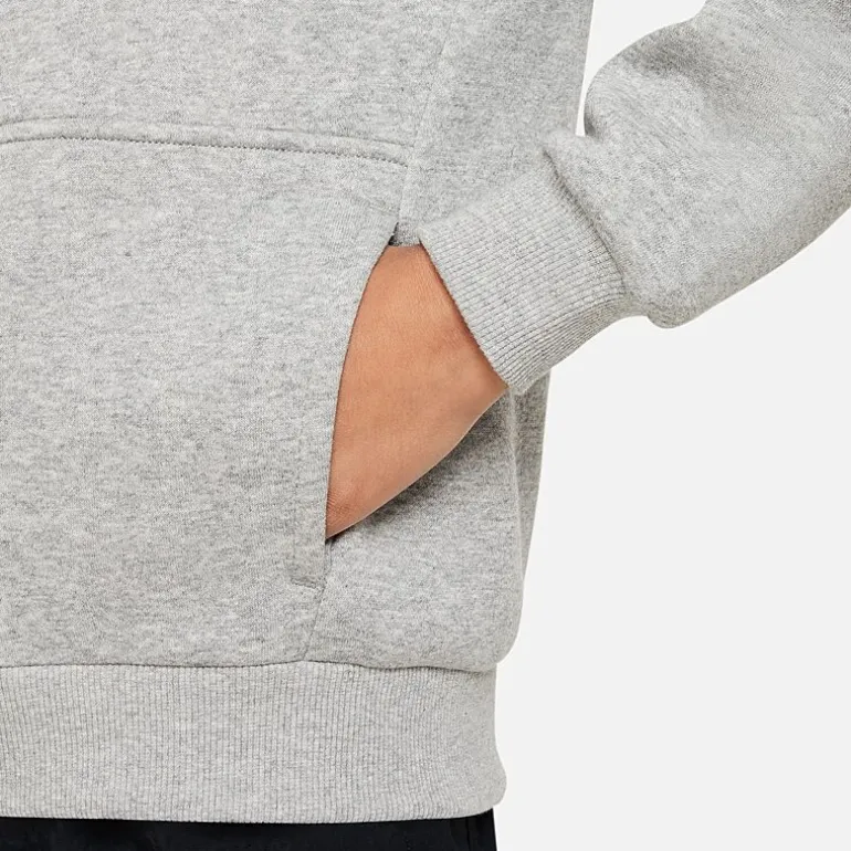 Nike Club Big Kid Unisex Long Sleeve Fleece Zipper Active Hoodie