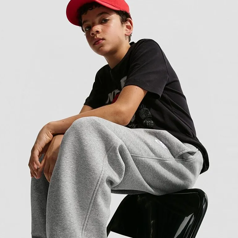 Nike Club Big Kid Unisex Wide Leg Regular Fit Fleece Sweatpant