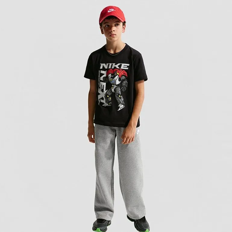 Nike Club Big Kid Unisex Wide Leg Regular Fit Fleece Sweatpant