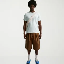Nike Club Embroidered Logo Mens Crew Neck Short Sleeve Active Big and Tall T-Shirt